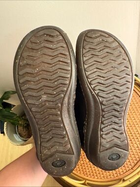 UGG Rubber Sole Slip-On Shoes - Neutral Brown